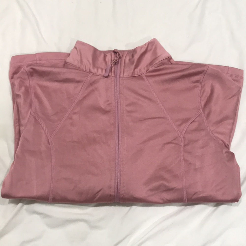 Pink Active Zip Up Jacket